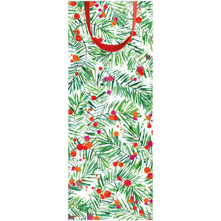 Modern Pine Wine & Bottle Gift Bag - 1 Each