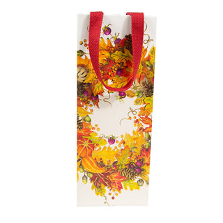 Autumn Garland Wine & Bottle Gift Bags - 1 Each