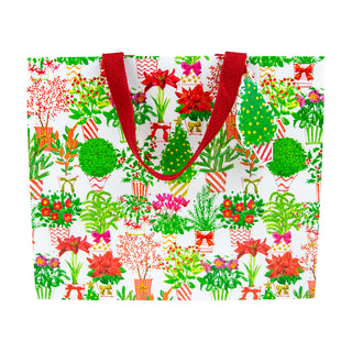 Christmas Flower Market Gift Bags - 1 Each