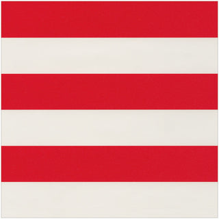 Awning Stripe Red & White Roll Wrap - includes 1 Roll