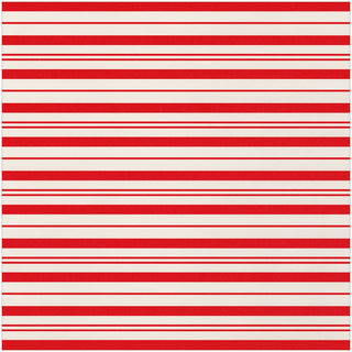Candy Stripe Red & White Roll Wrap - includes 1 Roll