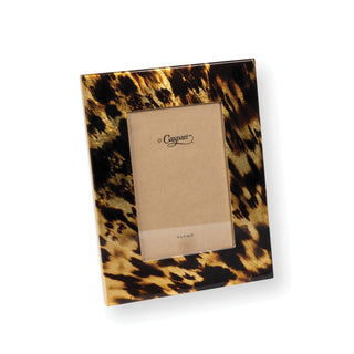 Tortoiseshell 4" x 6" Lacquer Picture Frame - includes 1 frame