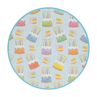 Birthday Cake Placemats - 12 Per Package