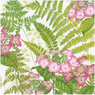 Fern Garden Dinner Napkins - 20 Per Package
