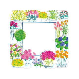 Flower Market Salad & Dessert Plates - 8 Per Package