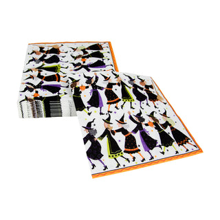 Witches Conga Line Luncheon Napkins - 20 Per Package