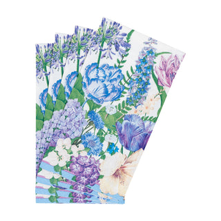 Shades Of Blue Guest Towel Napkins - 15 Per Package