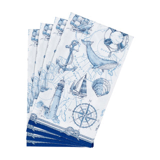 To The Lighthouse Guest Towel Napkins - 15 Per Package