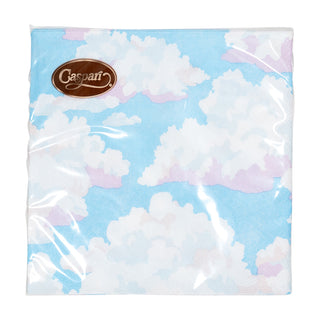 Blue Skies Cocktail Napkins - 20 Per Package