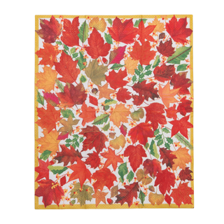 Swirling Leaves White Guest Towels - includes 15 Guest Towels