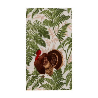 Turkey Among Ferns Guest Towels - includes 15 Guest Towels