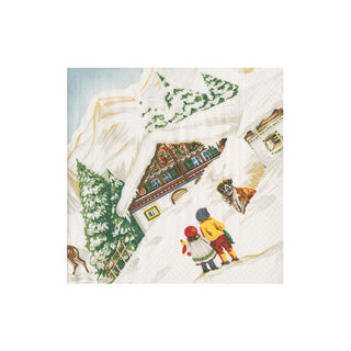 Tyrol 2 Cocktail Napkins - 20 Per Package
