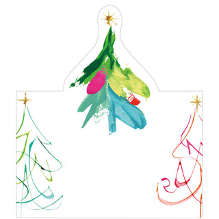 Pop Christmas Die-Cut Place Cards - 8 Per Package