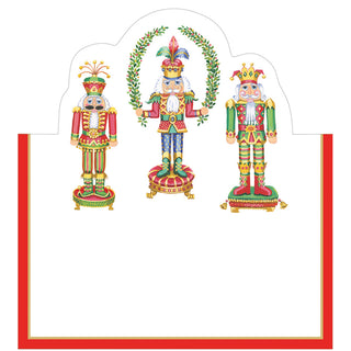 Nutcracker Christmas Die-Cut Place Cards - 8 Per Package