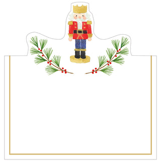 Little Nutcracker Foil Place Cards - 8 Per Package