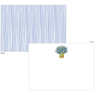 Potted Hydrangea Correspondence Cards - 12 Card & Envelopes