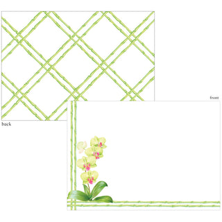 Orchid Conservatory Correspondence Cards - 12 Card & Envelopes