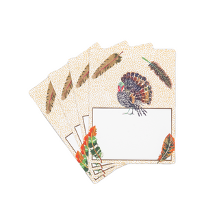 Plumage Place Cards - includes 8 Place Cards