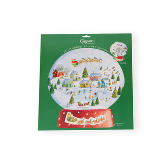 Winter Village Snow Globe Cmas Advents 3-D/Die-Cut/Stand(App)