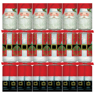 Santa Claus Celebration Crackers - 6 Per Box