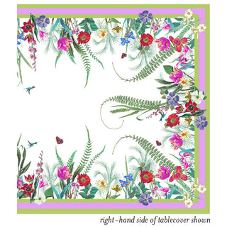 La Dolce Vita Cloth Tablecover in Sage & Lavender  - 1 Tablecover