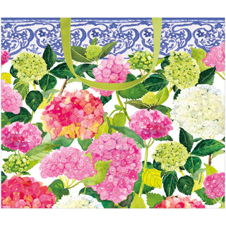 Hydrangea Summer Large Gift Bags - 1 Each