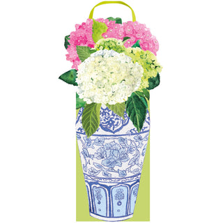 Hydrangea Summer Wine & Bottle Gift Bags - 1 Each