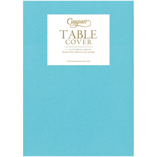 Robin's Egg Paper Linen Solid Table Covers - 1 Each