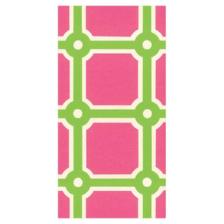 Caspari Soho Facial Tissue Hankies in Pink - 10 Per Package 11851M
