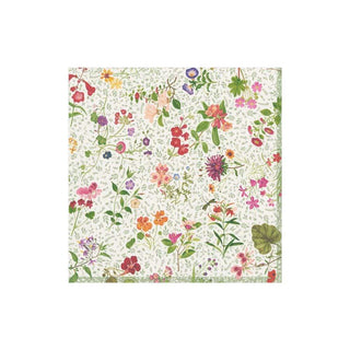 Caspari English Country Garden Paper Cocktail Napkins - 20 Per Package 14460C
