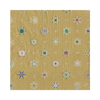 Caspari Cloud Crystals Paper Luncheon Napkins - 20 Per Package 14690L