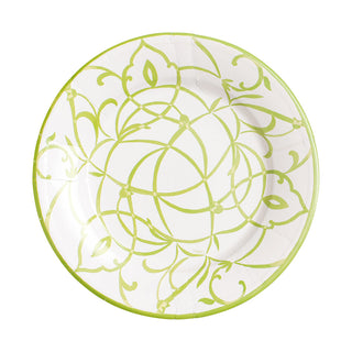 Algarve Salad & Dessert Plates in Moss - 8 Per Package