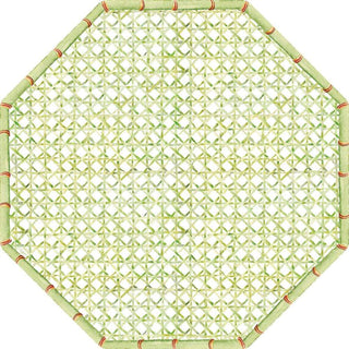 Caspari Holly Trellis Die-Cut Placemat - 1 Per Package 3055PMS