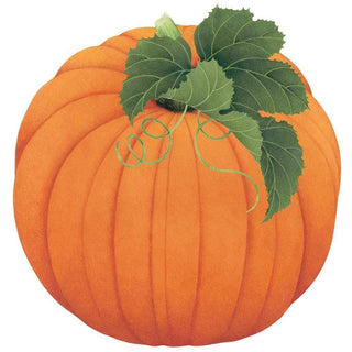 Caspari Pumpkin Die-Cut Placemat - 1 Each 3065PMS