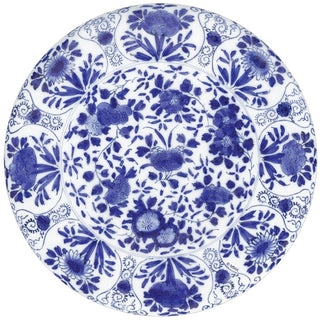 Caspari Delft Die-Cut Placemat in Blue - 1 Per Package 3069PMS