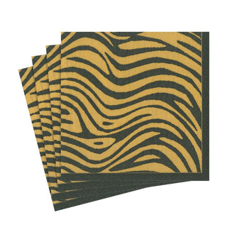 Caspari Serengeti Paper Luncheon Napkins in Ochre - 20 Per Package 7353L