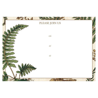 Caspari Elsie De Wolfe Invitations - 8 Fill-In Invitations & 8 Envelopes 84933E40