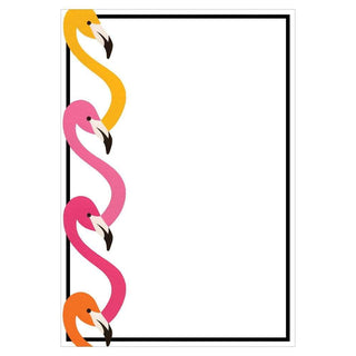 Caspari Flamingo Flock Invitations in Fuchsia - 8 Blank Invitations & 8 Envelopes 88914E42