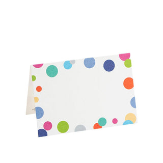Caspari Confetti Place Cards - 10 Per Package 89905P