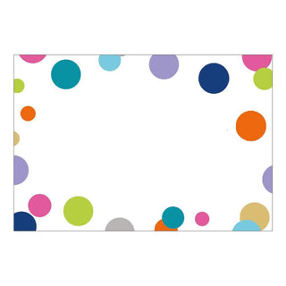 Caspari Confetti Place Cards - 10 Per Package 89905P