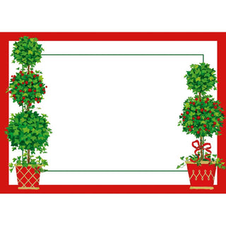 Topiaries Self-Adhesive Labels - 12 Per Package LTAG124
