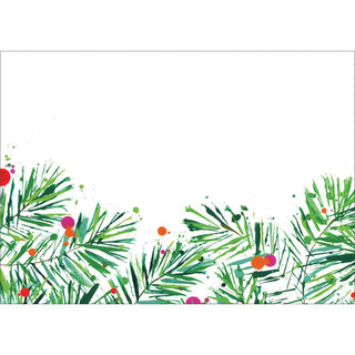 Christmas Fir Self-Adhesive Labels - 12 Per Package LTAG125