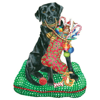 Caspari Christmas Lab Advent Calendar - 1 Each ADV253