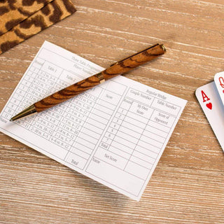 Caspari Dogs and Cats Bridge Tally Sheets - 12 Per Package BT119