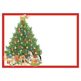Caspari Oh Christmas Tree Self-Adhesive Labels - 12 Per Package LTAG084