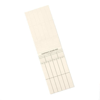 Caspari Découpage Garden Bridge Score Pad - 1 Each SP129