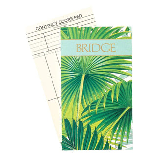 Caspari Palm Fronds Bridge Score Pad - 1 Each SP144