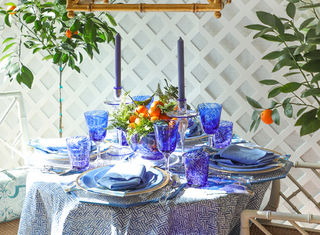 Blue & White Orangerie