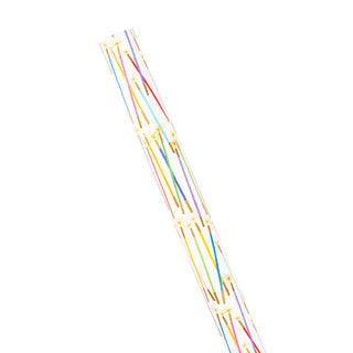 Party Candles Roll Wrap 30 Inch X 8Ft-2 Inch Core