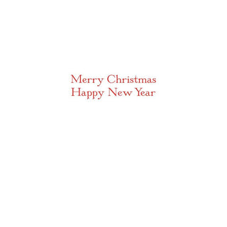 Holly Sprig Classic Christmas Cards - Includes 5 Cards & Envelopes